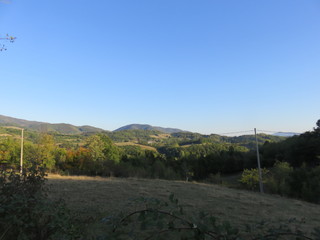 Fototapeta na wymiar Mountain Rudnik Serbia landscape in autumn mountain range
