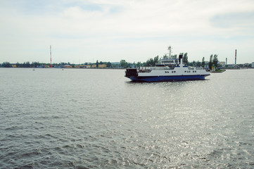 cruise ferry ship sailing