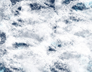 blue sky and white clouds