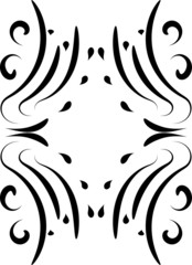Vintage baroque ornament  vector pattern for greeting cards and wedding invitations