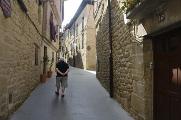 Winery town Laguardia