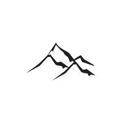 Mountain logo design vector template