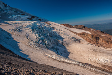 Mt. Hood, Cooper Spur, MH Wilderness, Eliot Glacier.