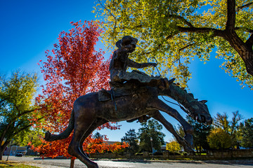 statue in park