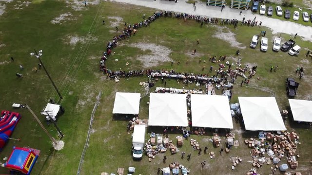 Grand Bahama Hurricane Dorian Reliefs Food Goods Giveaway Events. Bahamas