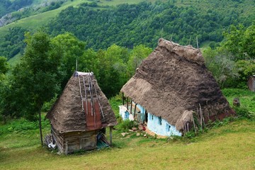 an old house in Romania