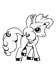 Pony Pferd reiten spass Mädchen süss lieb Hafer spielen frech lächeln 1c