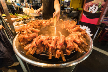 夜市の屋台料理