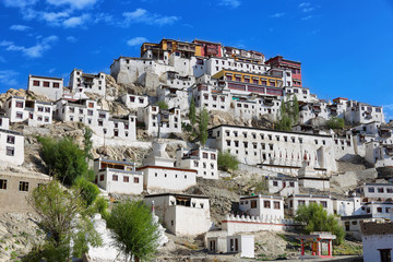 Fototapeta na wymiar Thiksey monastery, Leh, India