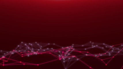 Red Abstract Background for Media Production.Modern Graphic Background Business Concept. Futuristic...