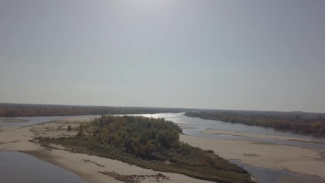 Wisła i ujście rzeki Świder