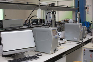 Researchers or students have conducted research in the laboratory.
