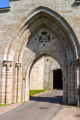 Fototapeta premium Entrance to Karlsborg's fortress in Sweden