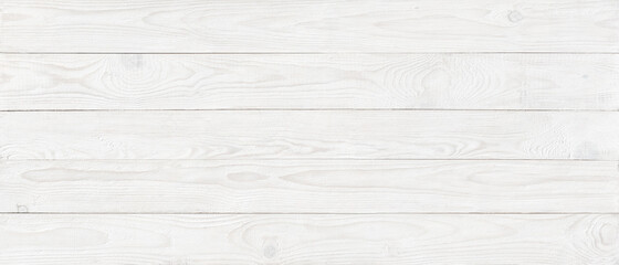 white wood texture background, wide wooden plank panel pattern - 295888748
