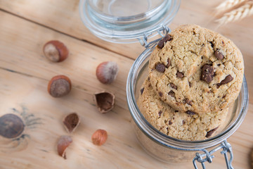 Cookies et verre de lait - Milk