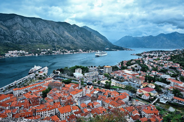 Fototapeta na wymiar Montenegro trip Kotor Budva Durmitor Sveti Stefani