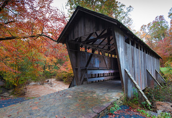 Covered bridge in North Carolina
