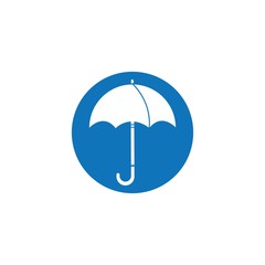 umbrella logo vector template