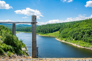 dam over the river