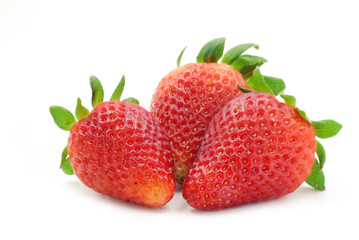 strawberry isolated on white background  