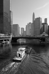Chicago River Barge