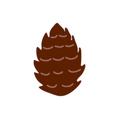 Isolated cute autumn cherry