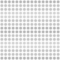 Grey striped polka dot pattern. Seamless vector background
