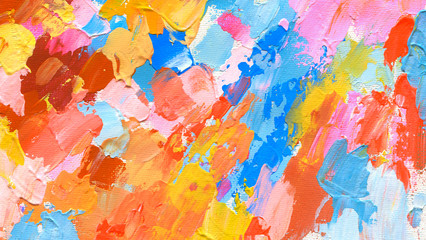 Abstract acrylic and watercolor painted background.