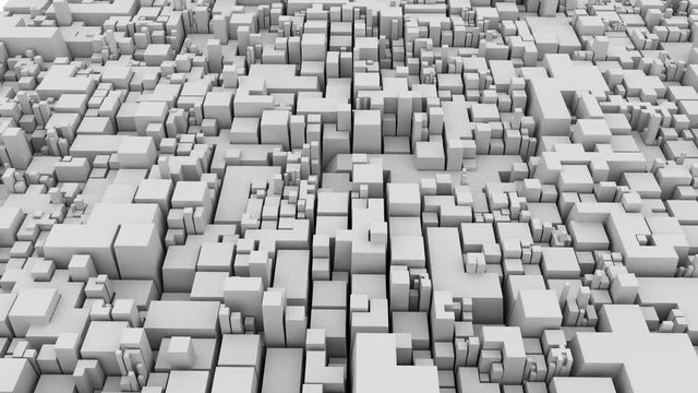 Abstract Cubes 3d Animation Background