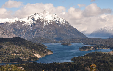 The famous Lake Nahuel Huapi, in Bariloche, Province of Rio Negro (Argentina)