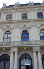 Belvedere Palace Park. Vein. Austria.