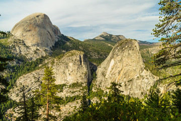 Hiking in Yosemite National Park USA