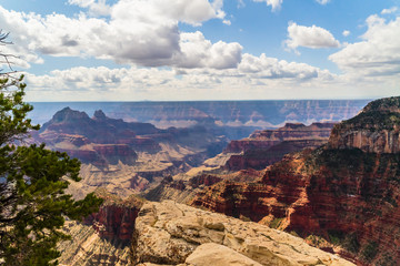 Fototapeta premium Amazing view over the Grand Canyon in Utah USA
