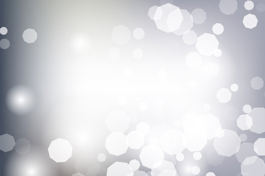 Colorful blury glowing background. Vector holiday banner with lights and bokeh texture. Winter seasonal soft backdrop.