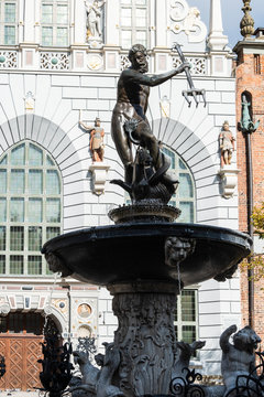 Neptunbrunnen Danzig