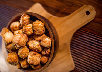 roasted snacks