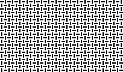 Rectangles lattice simple seamless vector pattern, minimalist monochrome geometrical texture