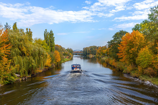 Brandenburg Barnim Wasserlandschaft Langer Tr&ouml;del finow Kanal Herbst Urlaub in Deutschland Brandenburger Land Fontane Natur Schorfheide ferienzeit urlaubszeit urlaubsbild urlaubsmotiv Oder Havel 