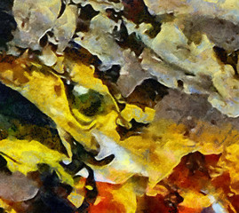 Grunge texture. Abstract background. Oil paint. Dry brush strokes. Simple pattern. Design template. Creative wallpaper. Scratches elements.