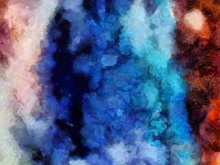 Abstract painting oil background texture.