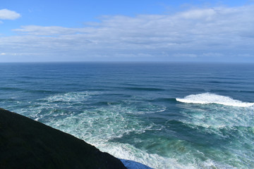 Fototapeta na wymiar blue coastline