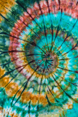 Colorful Abstract Psychedelic Tie Dye Swirl Design 