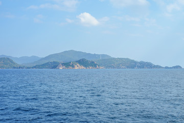 Beautiful island in the ocean in Thailand