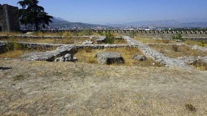 old fortress of skopje in macedonia