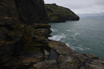 Cliffs at Tintagel Cornish Coast 