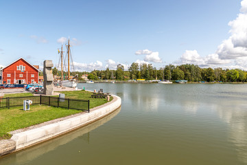 Fototapeta premium Vänernsee und Göta-Kanal