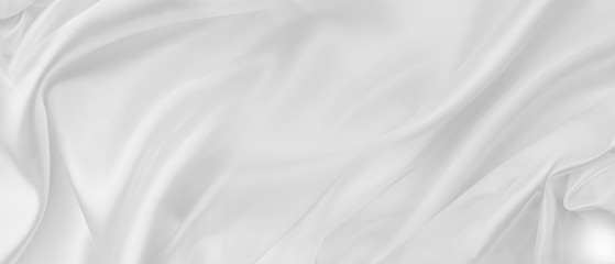 White silk fabric lines texture background