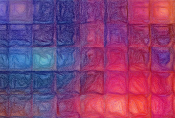 Abstract painting, Wall art, Canvas print, Oil paint, Modern drawing, Textured brushstrokes, Contemporary impressionism style, Warm fancy colors, Psychedelic design pattern, surreal fine art