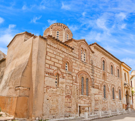 Byzantine church of Saint Nicholas Rangavas (Agios Nikolaos) located in the streets of Plaka...