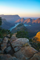 three rondavels and blyde river canyon at sunset, south africa 62